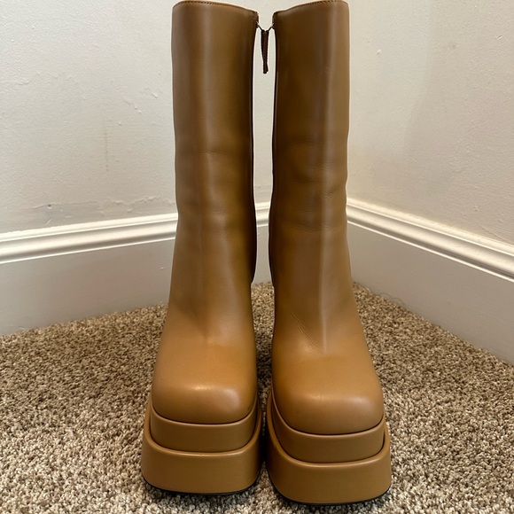 Versace Aevitas Boots in Tan - Picture 3 of 8